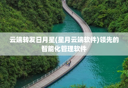 <strong>云端转发</strong>日月星(星月云端软件)领先的智能化管理软件
