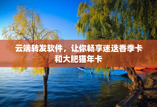 <strong>云端转发</strong>软件，让你畅享迷迭香季卡和大肥猫年卡