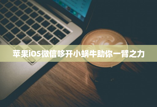 苹果iOS微信哆开小蜗牛助你一臂之力