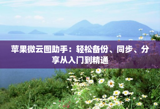 苹果微云图助手：轻松备份、同步、分享从入门到精通