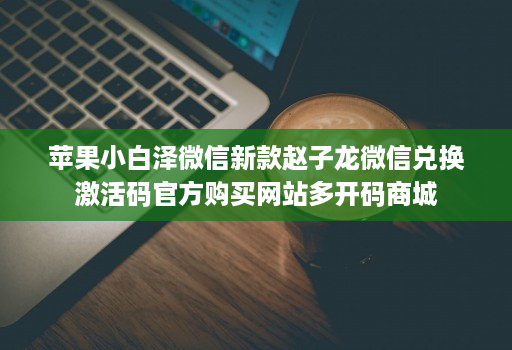 苹果小白泽微信新款赵子龙微信兑换激活码官方购买网站多开码商城