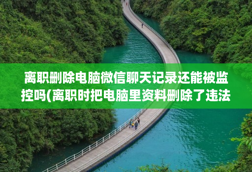 离职删除电脑微信聊天记录还能被监控吗(离职时把电脑里资料删除了违法吗 )