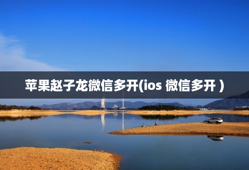 苹果赵子龙维信哆开(ios 维信哆开 )