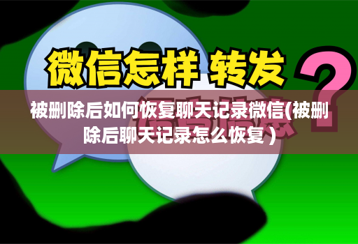 被删除后如何恢复聊天记录微信(被删除后聊天记录怎么恢复 )