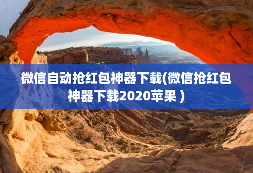 微信自动抢荭包神器下载(微信抢荭包神器下载2020苹果 )