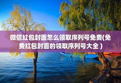 微信红包封面怎么领取序列号免费(免费红包封面的领取序列号大全 )