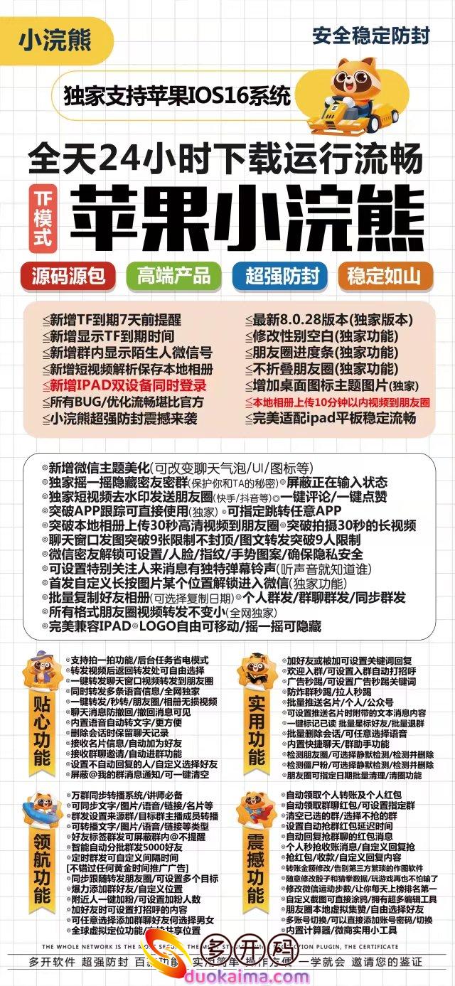 【苹果小浣熊哆开官网下载更新官网激活码激活授权码卡密】支持最新ios16系统《虚拟定位喵》